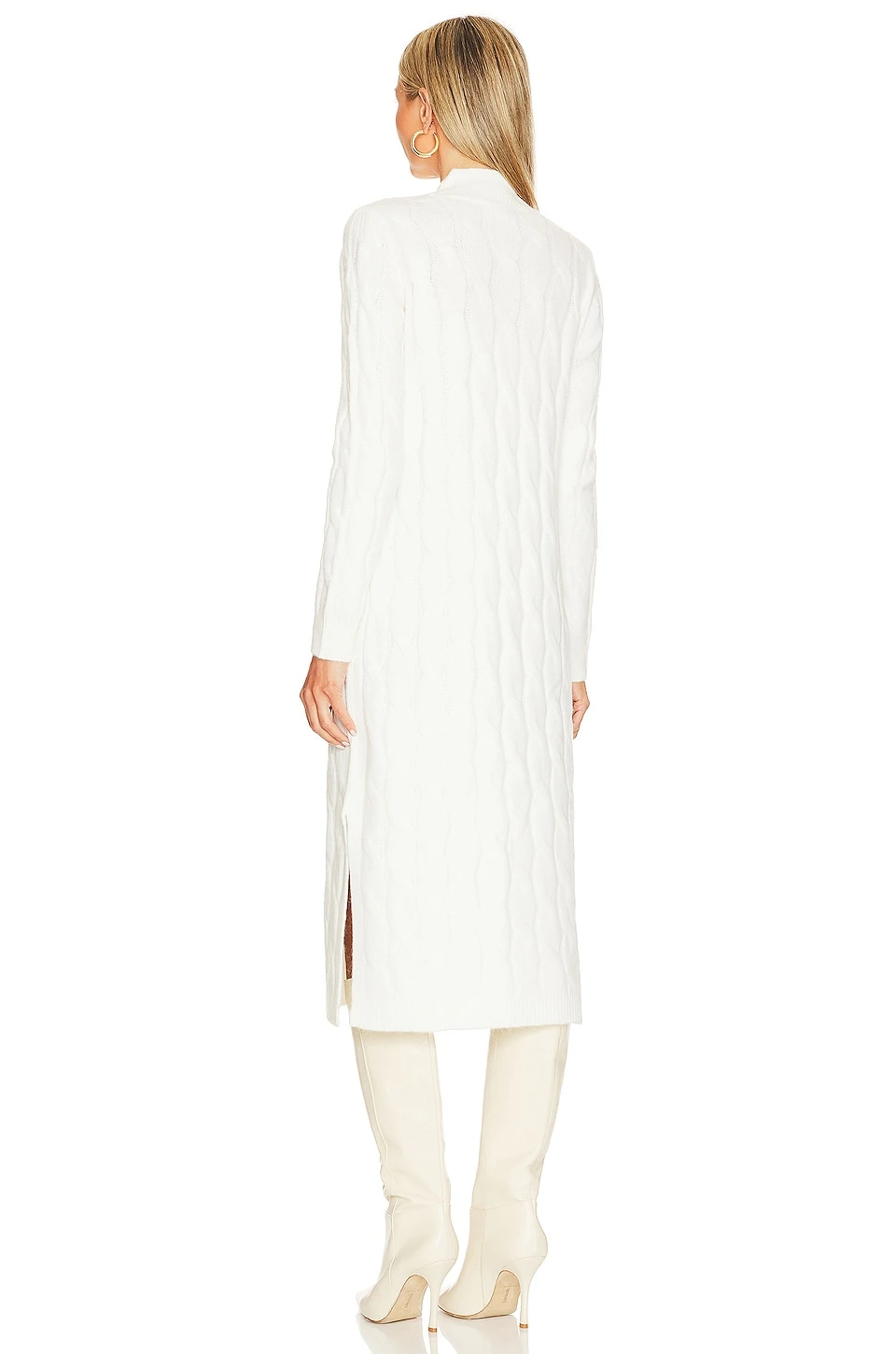 ROBE SWEAT MIDI Antique White 5 ROBE SWEAT MIDI Antique White – Image 3