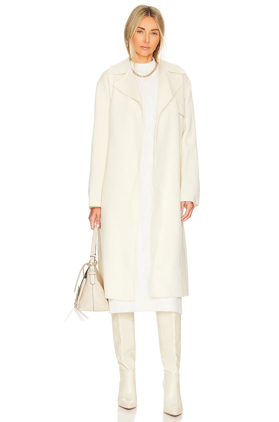 ROBE SWEAT MIDI Antique White 6 ROBE SWEAT MIDI Antique White – Image 4