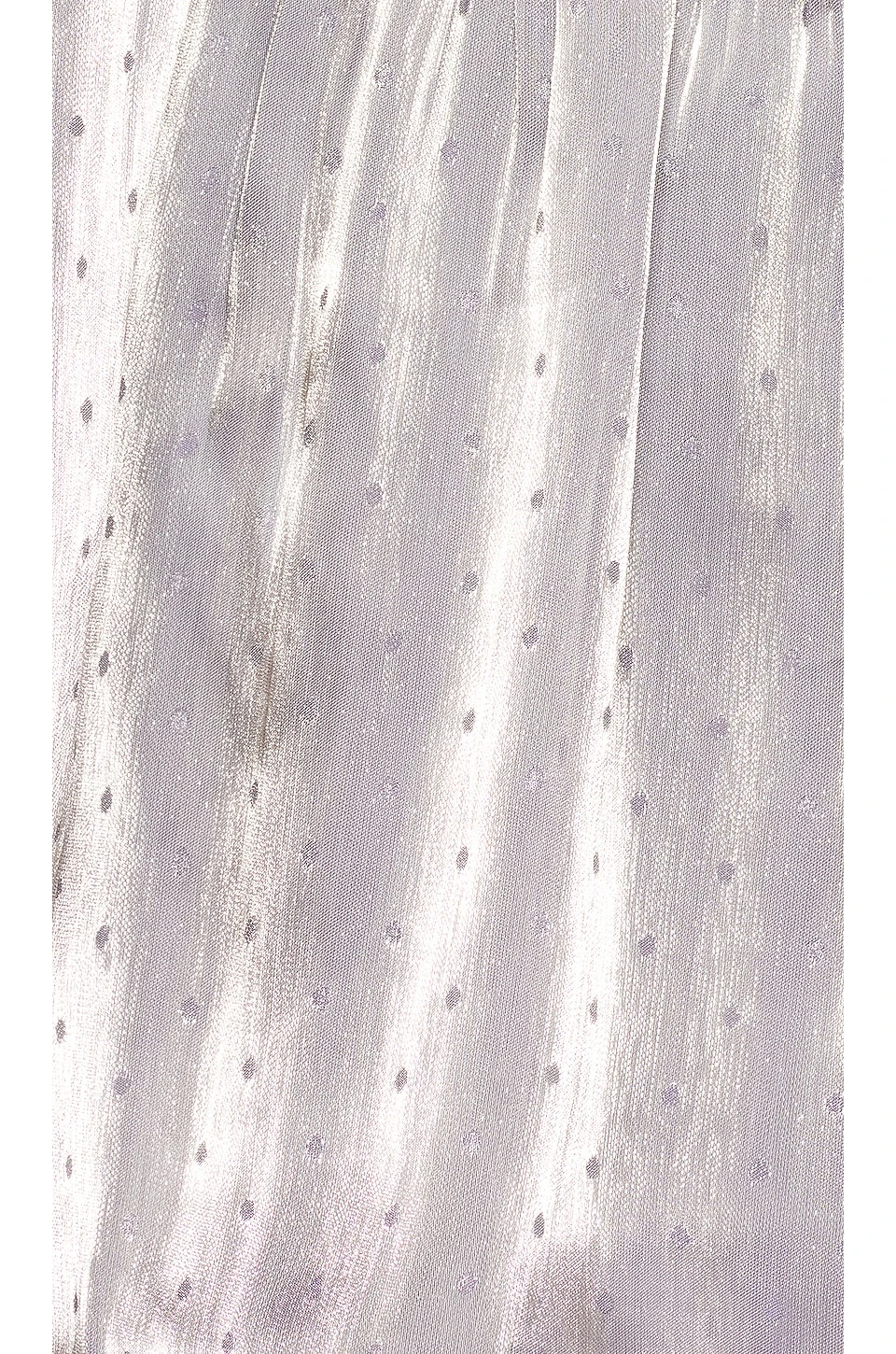 ROBE COURTE METALLIC DOT Pewter 6 ROBE COURTE METALLIC DOT Pewter – Image 4