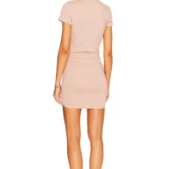 ROBE DARLAH Nude -Pas Cher Tendricia Magasin AAYR WD82 V3