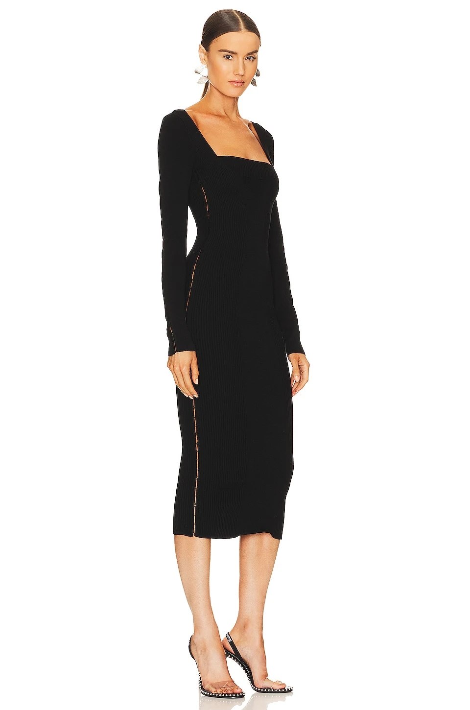 ROBE COLLETTE Black 5 ROBE COLLETTE Black – Image 3