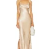 ROBE MAXI STYLE BUSTIER ET DRAPÉ SUR LES HANCHES BIJOU Champagne 1 ROBE MAXI STYLE BUSTIER ET DRAPÉ SUR LES HANCHES BIJOU Champagne -Pas Cher Tendricia Magasin ABER WD30 V1