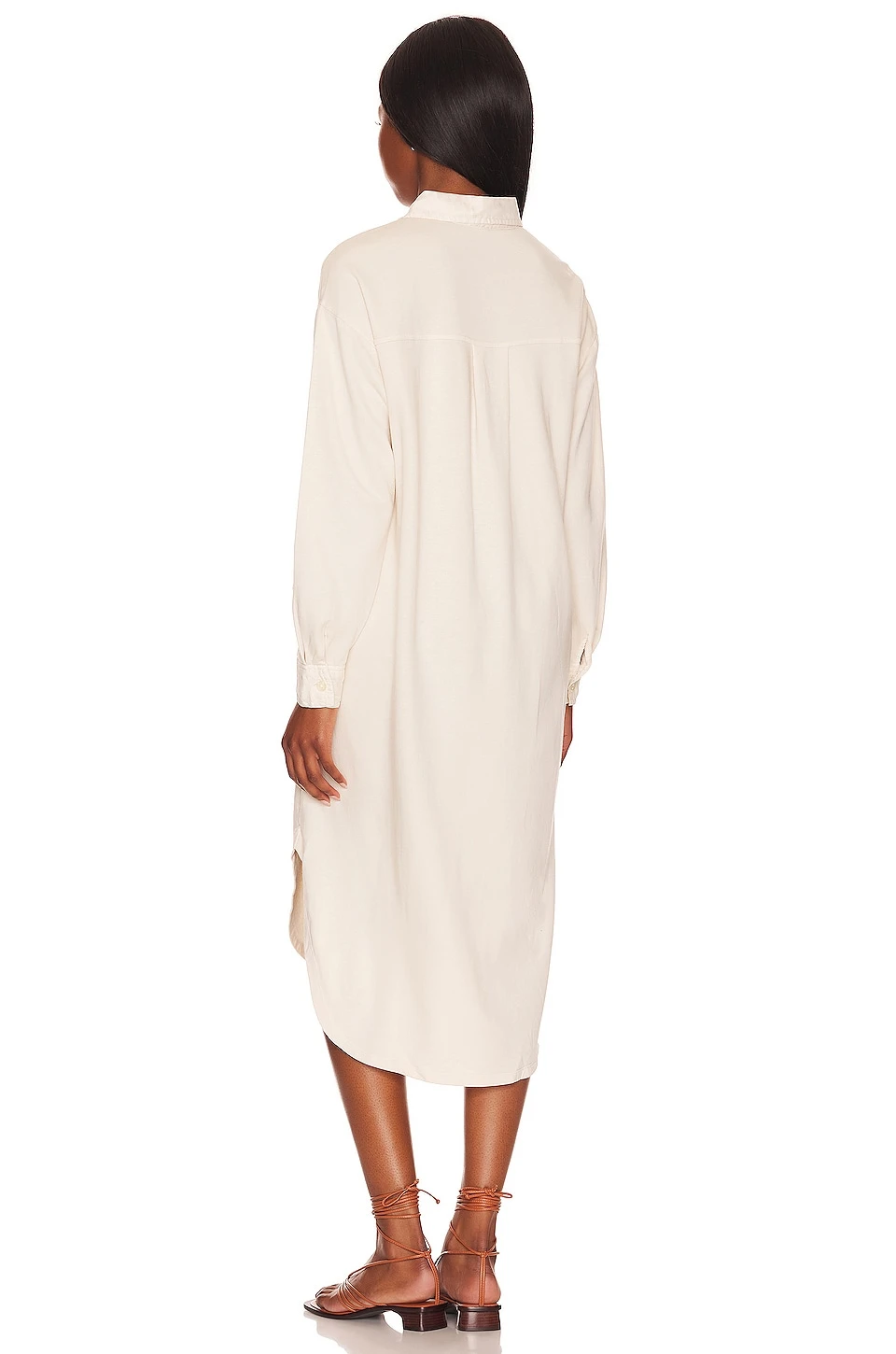 ROBE CHEMISE PORTER Sea Salt 5 ROBE CHEMISE PORTER Sea Salt – Image 3