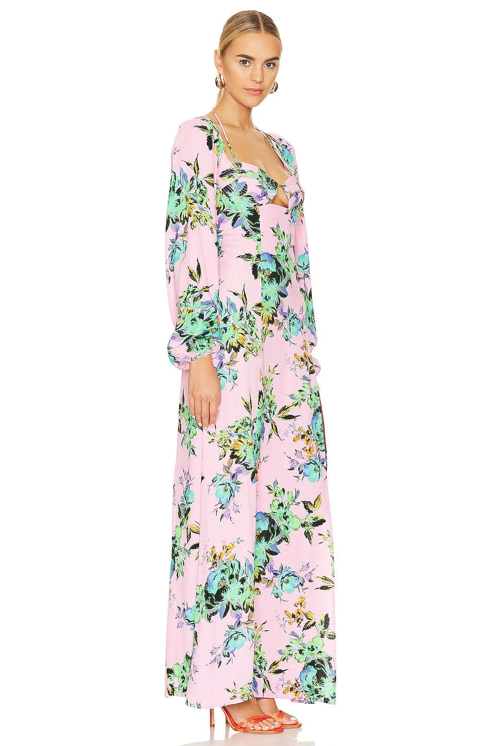 ROBE MARIAH Candy Pink Bouquet 4 ROBE MARIAH Candy Pink Bouquet – Image 2