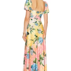 ROBE DAPHNE Pink Multi Floral -Pas Cher Tendricia Magasin AGUA WD83 V4