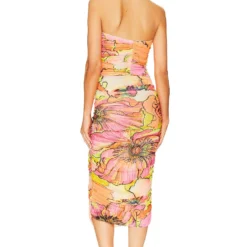 ROBE MI-LONGUE NANA Praia Multicolor -Pas Cher Tendricia Magasin AGUA WD90 V3