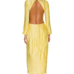 ROBE MI-LONGUE BILLIE Lemon -Pas Cher Tendricia Magasin AIFS WD34 V4