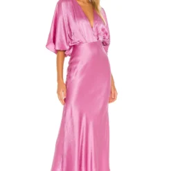 ROBE MI-LONGUE ISABELLE Pink