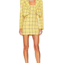 ROBE COURTE CADY Yellow -Pas Cher Tendricia Magasin AIGN WD11 V5