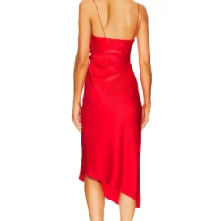 Alice + Olivia ROBE VISTA Chili Pepper 8 Alice + Olivia ROBE VISTA Chili Pepper -Pas Cher Tendricia Magasin ALI WD1004 V3