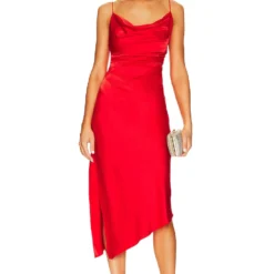 Alice + Olivia ROBE VISTA Chili Pepper 9 Alice + Olivia ROBE VISTA Chili Pepper -Pas Cher Tendricia Magasin ALI WD1004 V4