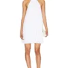 Alice + Olivia ROBE AVIANA White -Pas Cher Tendricia Magasin ALI WD1025 V1