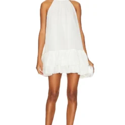 Alice + Olivia ROBE ERNA White