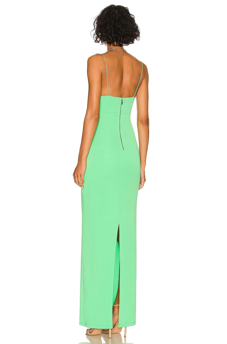 Alice + Olivia ROBE VALLI Garden Green 5 Alice + Olivia ROBE VALLI Garden Green – Image 3