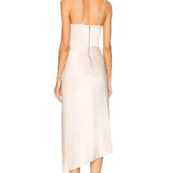 Alice + Olivia ROBE KIYOKO Champagne -Pas Cher Tendricia Magasin ALI WD958 V3