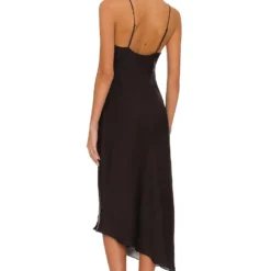 AllSaints ROBE ALEXIA Black -Pas Cher Tendricia Magasin ALLR WD107 V3