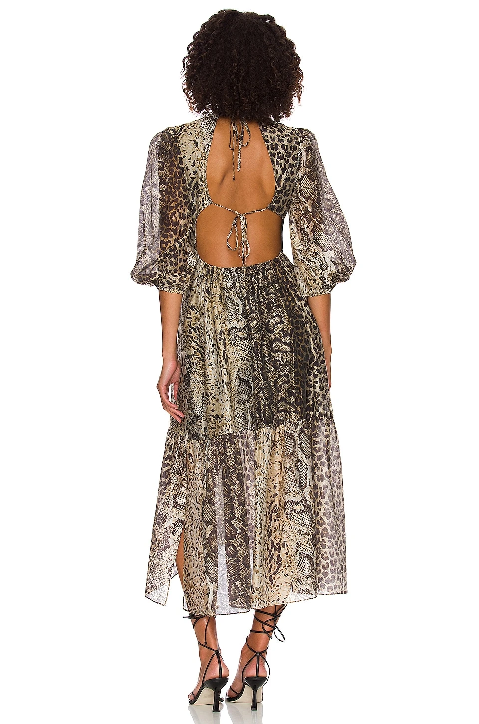 AllSaints ROBE ROSIA Yellow 5 AllSaints ROBE ROSIA Yellow – Image 3