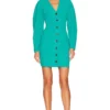 A.L.C. ROBE NATE Jade -Pas Cher Tendricia Magasin ALX WD370 V1