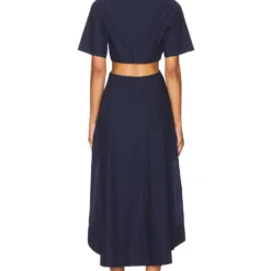 A.L.C. ROBE GEORGIA Nightshade -Pas Cher Tendricia Magasin ALX WD406 V4