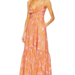 A.L.C. ROBE LAURA Apple & Rose Combo -Pas Cher Tendricia Magasin ALX WD416 V4