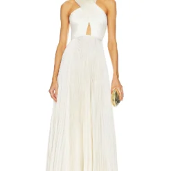 A.L.C. ROBE ATHENA Whisper White