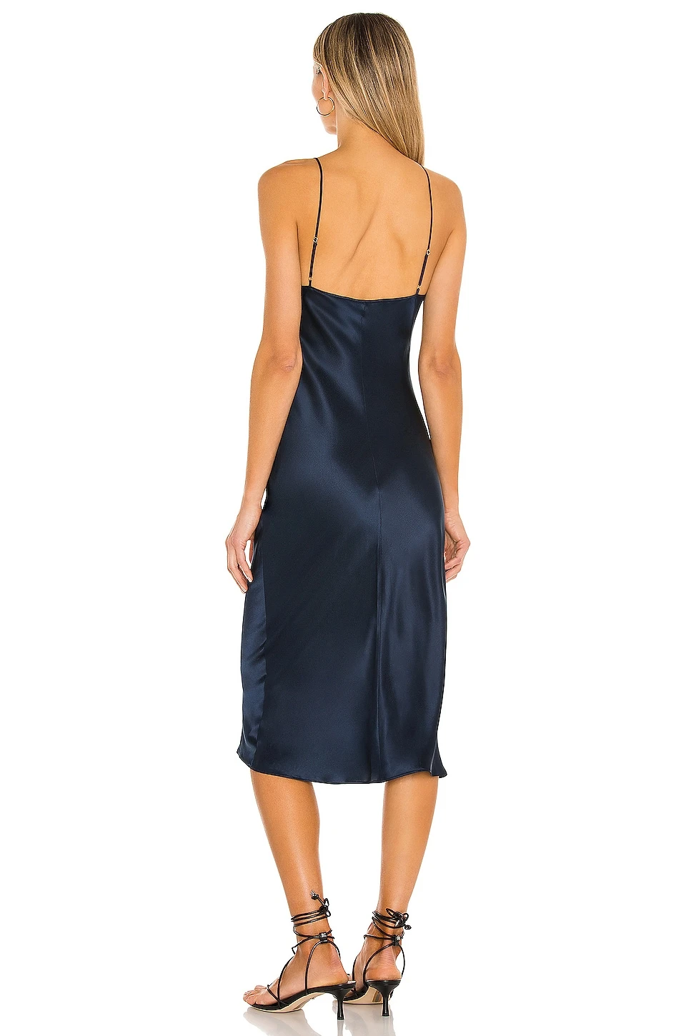ROBE MI-LONGUE GEORGINA Ink 5 ROBE MI-LONGUE GEORGINA Ink – Image 3