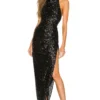 ROBE DE SOIRÉE SAMBA Black Sequin