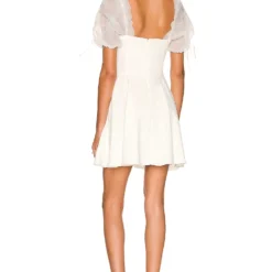 ROBE LOVELY Ivory -Pas Cher Tendricia Magasin AMAN WD1422 V3