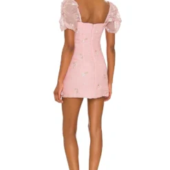 ROBE SKYLARK Pink Embroidery 7 ROBE SKYLARK Pink Embroidery -Pas Cher Tendricia Magasin AMAN WD1530 V3