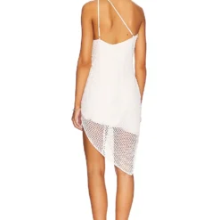 ROBE SILVA White -Pas Cher Tendricia Magasin AMAN WD1576 V3