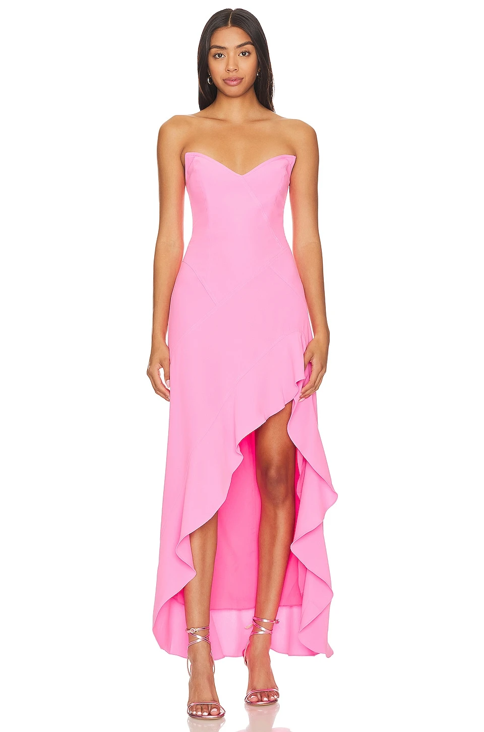 ROBE SYMONE Shocking Pink 3 ROBE SYMONE Shocking Pink