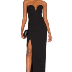 ROBE DE SOIRÉE CHERRI Black
