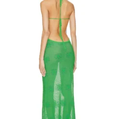 ROBE MAXI KLARA Jade -Pas Cher Tendricia Magasin AORR WD4 V3