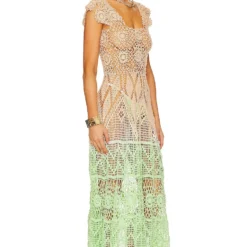 ROBE MAXI SARAVA Multicolor 6 ROBE MAXI SARAVA Multicolor -Pas Cher Tendricia Magasin APIN WD17 V2