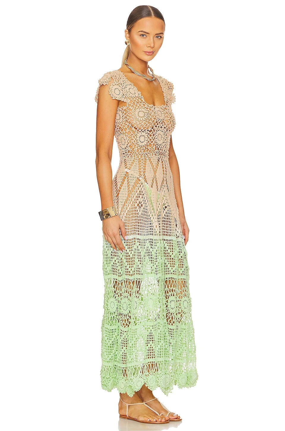 ROBE MAXI SARAVA Multicolor 4 ROBE MAXI SARAVA Multicolor – Image 2