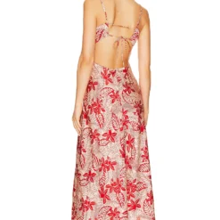 ROBE JOSIANE Red Floral -Pas Cher Tendricia Magasin ASTR WD392 V3