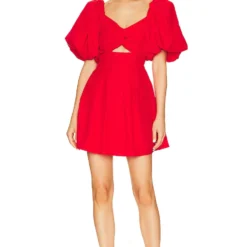 ROBE SERILDA Red