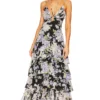 ROBE ANERIA Purple & Black Floral 1 ROBE ANERIA Purple & Black Floral -Pas Cher Tendricia Magasin ASTR WD398 V1