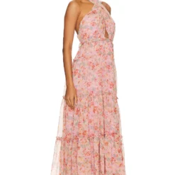 ROBE JAIDEE Pink Floral -Pas Cher Tendricia Magasin ASTR WD442 V2