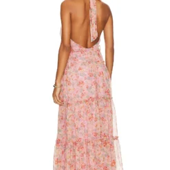 ROBE JAIDEE Pink Floral -Pas Cher Tendricia Magasin ASTR WD442 V3
