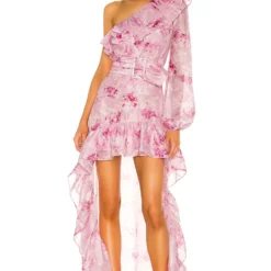 ROBE WHIRLWIND Peony Print
