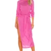 ROBE AVEC CEINTURE À NOUER PARIS Shocking Pink 2 ROBE AVEC CEINTURE À NOUER PARIS Shocking Pink -Pas Cher Tendricia Magasin ATOR WD30 V1