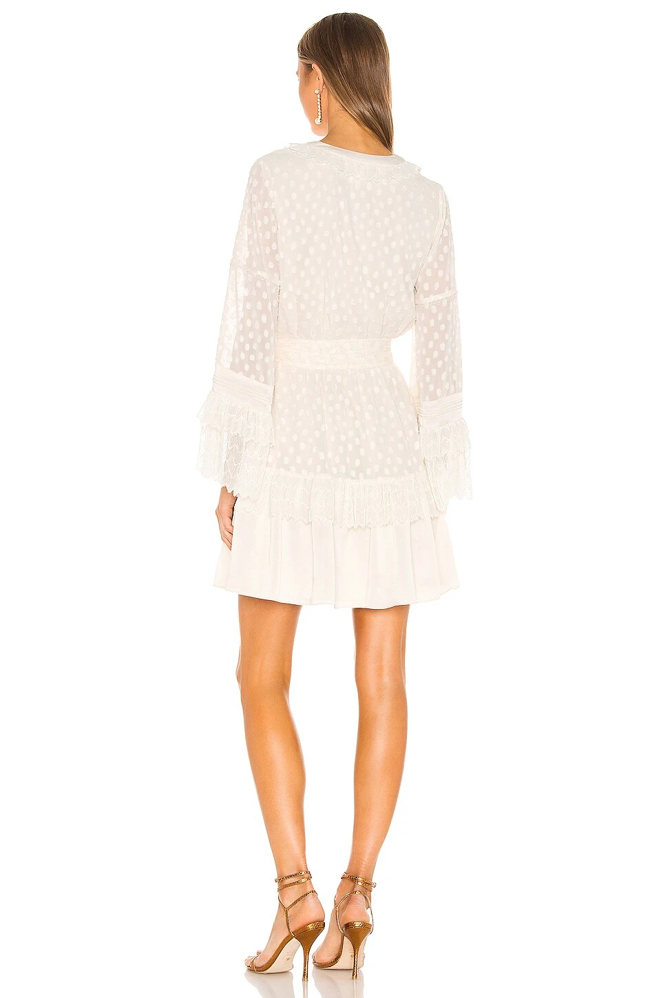 ROBE COURTE KATERINA Cream 5 ROBE COURTE KATERINA Cream – Image 3