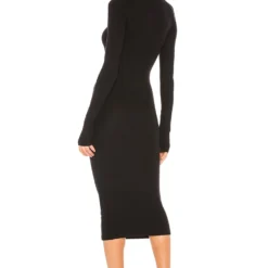 ROBE MI-LONGUE CLARKSON Black -Pas Cher Tendricia Magasin AXLR WD17 V3