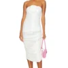 ROBE MI-LONGUE ROXANNE White -Pas Cher Tendricia Magasin BAHR WD2 V1