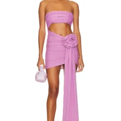 ROBE COURTE MIA Orchid Purple