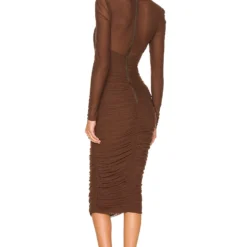 Bardot ROBE ALIYAH Chocolate 9 Bardot ROBE ALIYAH Chocolate -Pas Cher Tendricia Magasin BARD WD468 V3