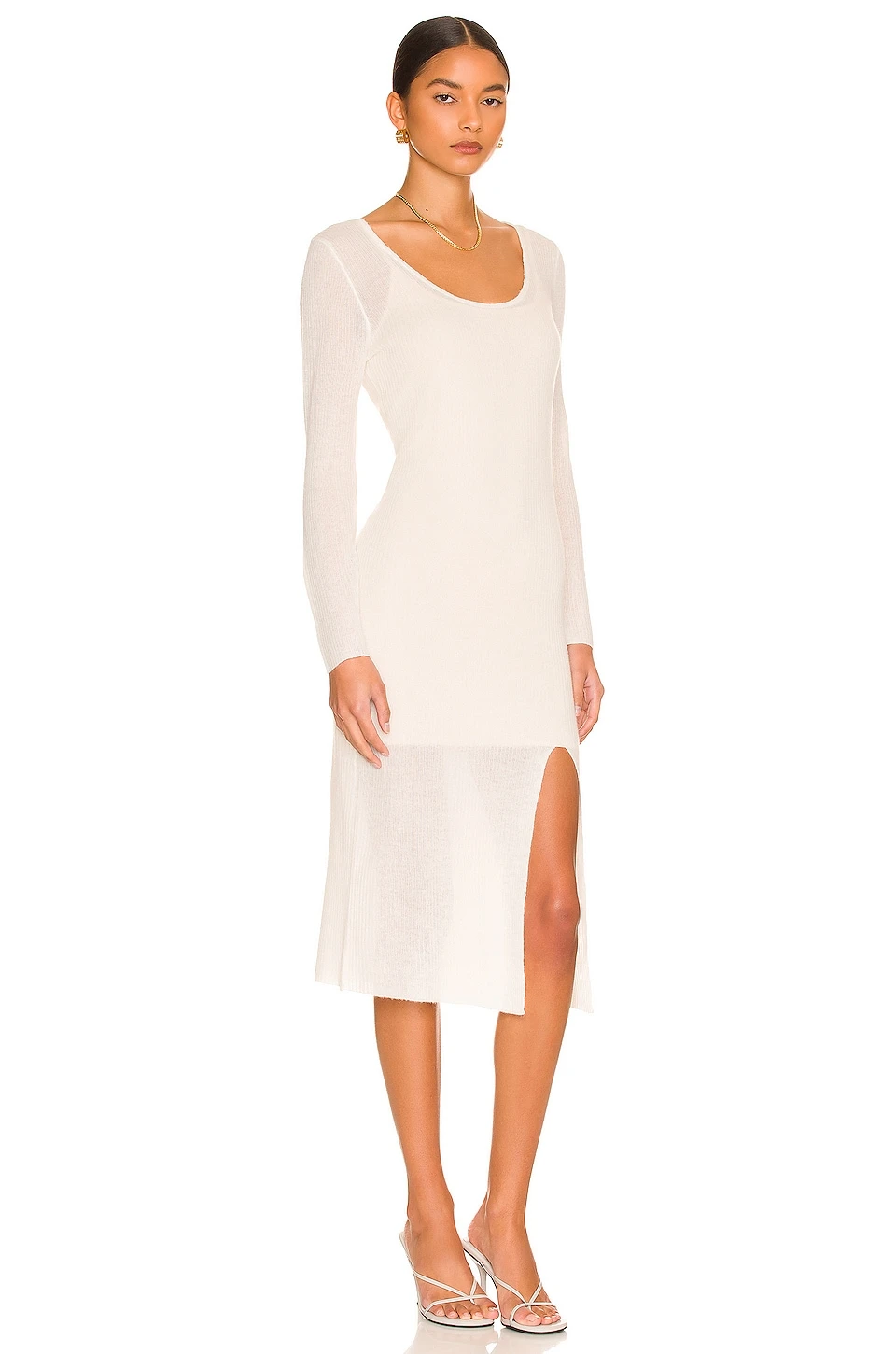 Bardot ROBE ELLIE Ivory 4 Bardot ROBE ELLIE Ivory – Image 2