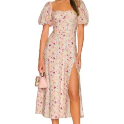 Bardot ROBE FLORAL Paint Floral