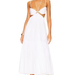 Bardot ROBE WILLOW Orchid White